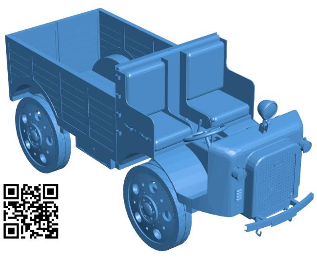 Truck OM 35 B004235 file stl free download 3D Model for CNC and 3d printer