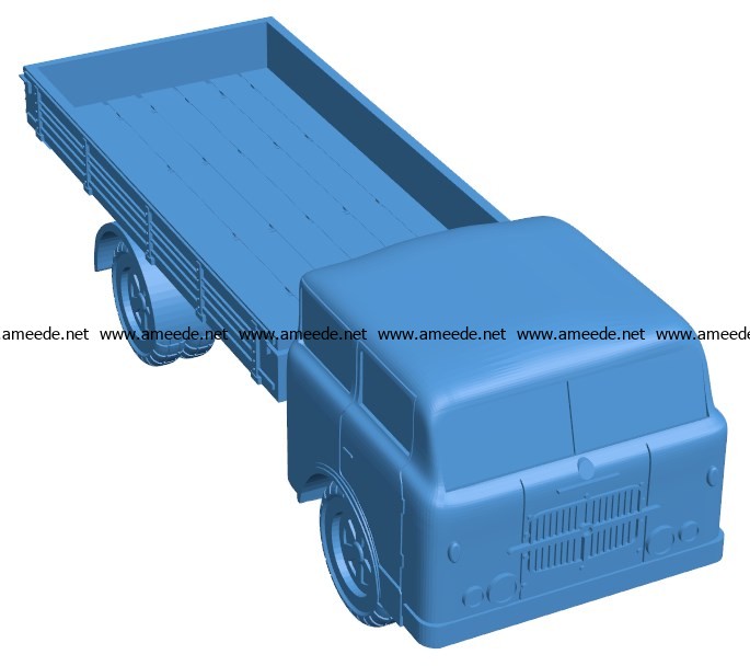 Truck skoda liaz B003786 file stl free download 3D Model for CNC and 3d printer