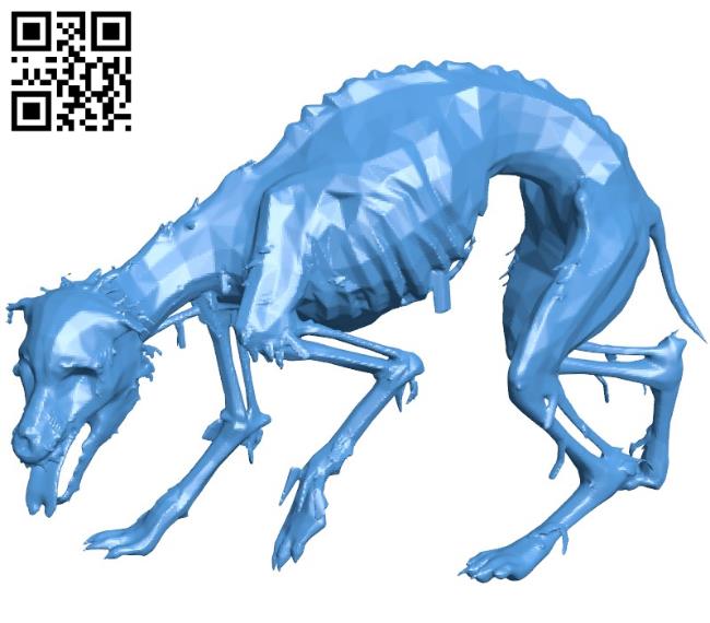 Undead dog B004428 file stl free download 3D Model for CNC and 3d printer