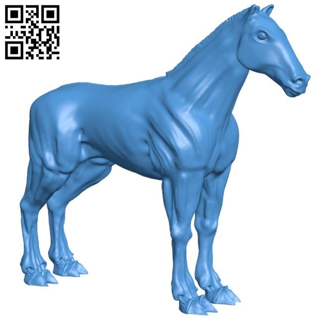 Undead horse B004423 file stl free download 3D Model for CNC and 3d printer