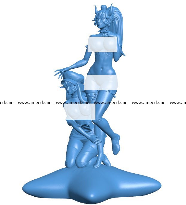 Woman B003908 file stl free download 3D Model for CNC and 3d printer