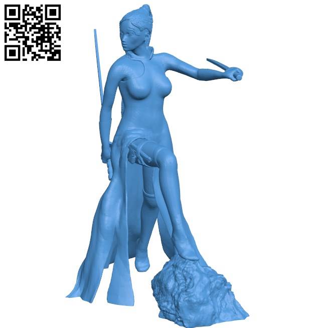 Woman B004303 file stl free download 3D Model for CNC and 3d printer