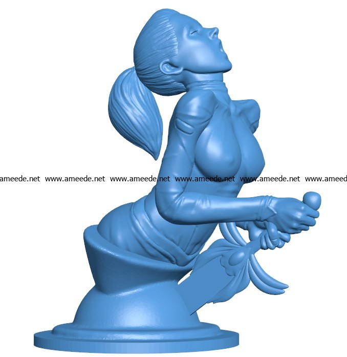 Women B003871 file stl free download 3D Model for CNC and 3d printer