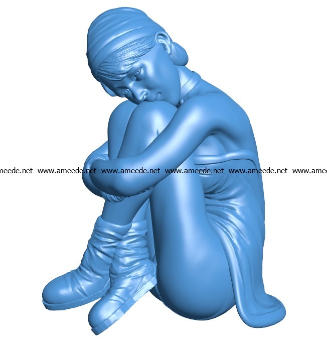 Women B003897 file stl free download 3D Model for CNC and 3d printer