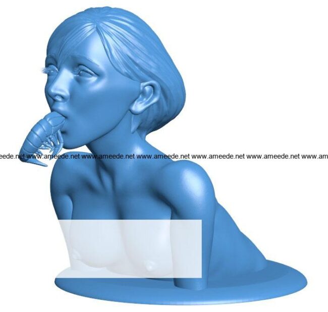 Women B004013 file stl free download 3D Model for CNC and 3d printer