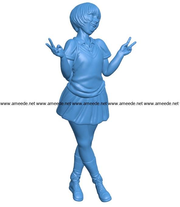 Women B004057 file stl free download 3D Model for CNC and 3d printer