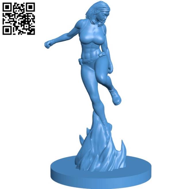 Women B004250 file stl free download 3D Model for CNC and 3d printer