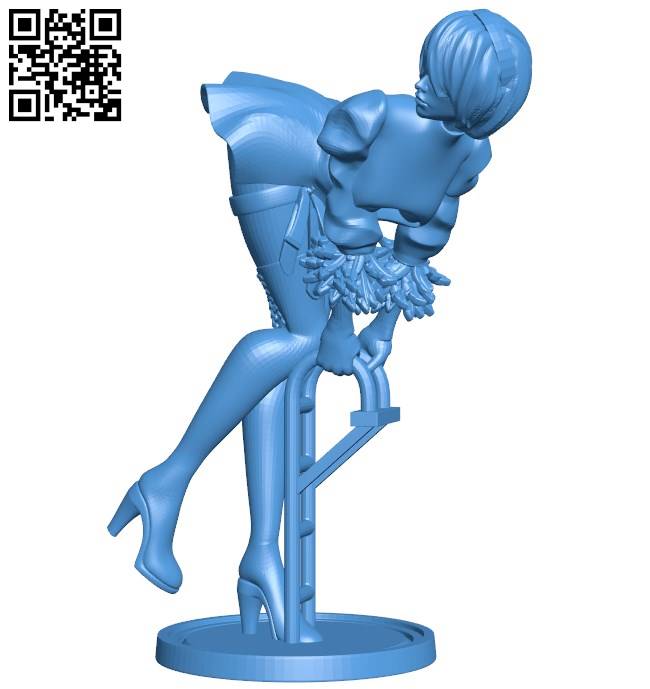 Women B004328 file stl free download 3D Model for CNC and 3d printer