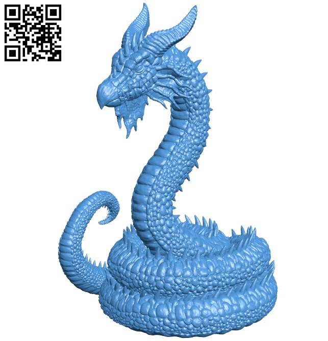 Wurm Dragon B004252 file stl free download 3D Model for CNC and 3d printer