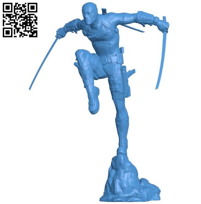 Xforce Man B004344 file stl free download 3D Model for CNC and 3d printer