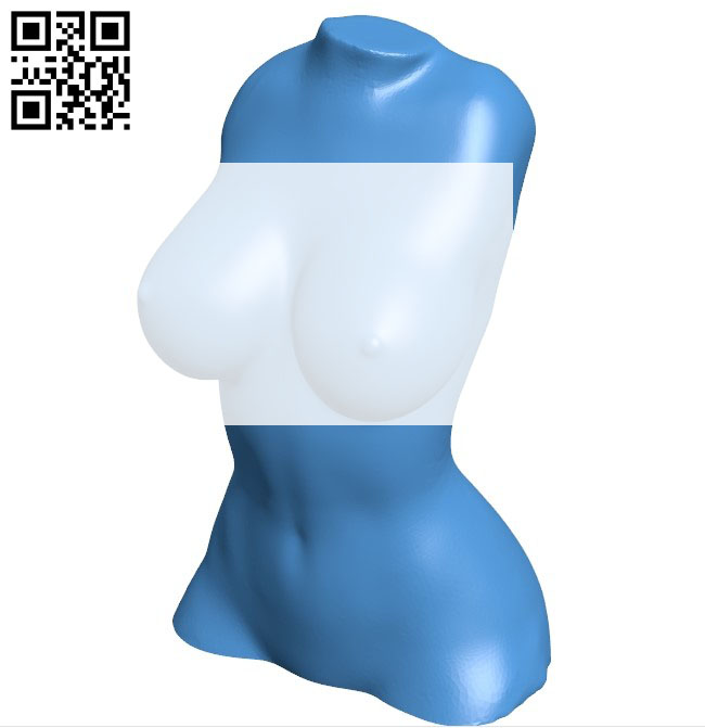 Another girl body download 3D Model for CNC and 3d printer