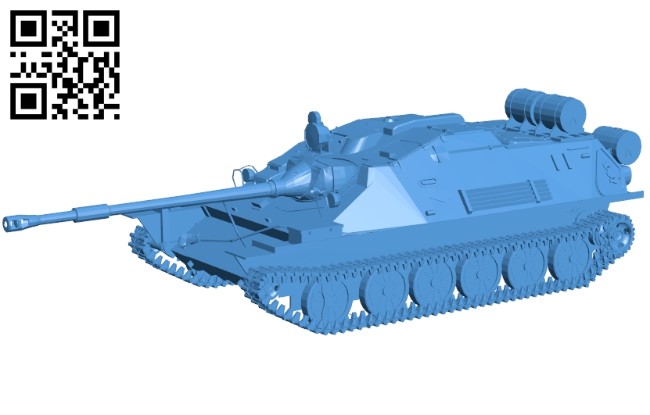 ASU 85 tank B004787 file stl free download 3D Model for CNC and 3d printe