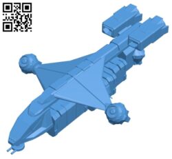 AeroTech ship B004576 file stl free download 3D Model for CNC and 3d printer