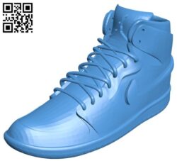 Air Jordan shoes B004476 file stl free download 3D Model for CNC and 3d printer