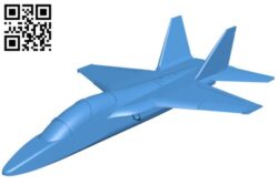 Aircraft T-7A B004492 file stl free download 3D Model for CNC and 3d printer