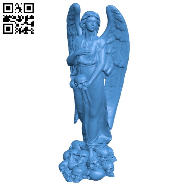 Angel of Death B004781 file stl free download 3D Model for CNC and 3d printer