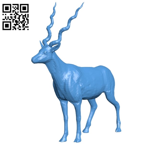 Antelope B004786 file stl free download 3D Model for CNC and 3d printer