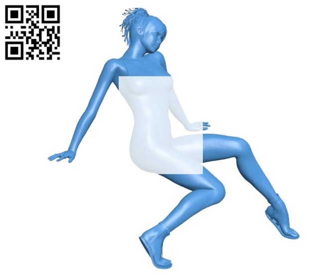 Athletic woman B004788 file stl free download 3D Model for CNC and 3d printe