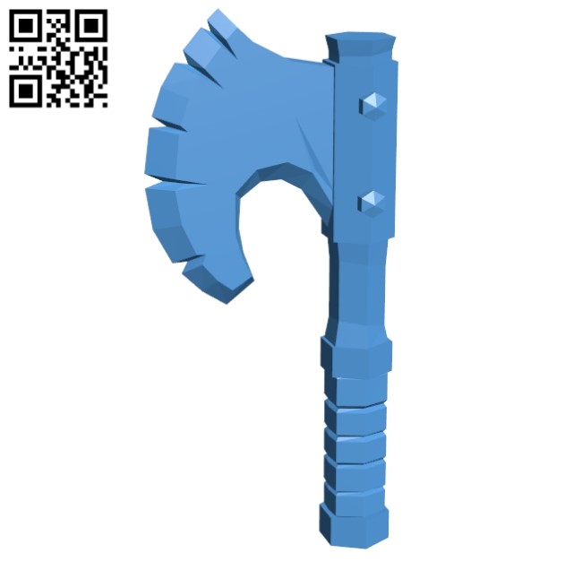 Axe B004817 file stl free download 3D Model for CNC and 3d printer