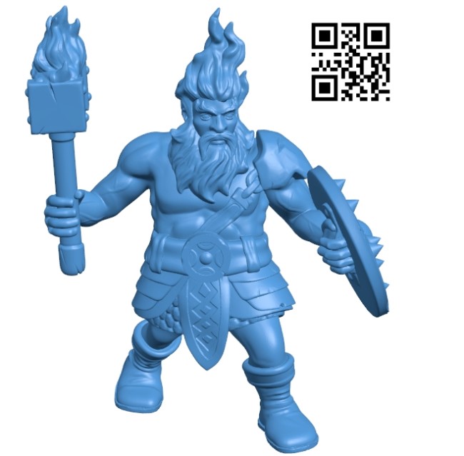 Azer man model B004607 file stl free download 3D Model for CNC and 3d printer