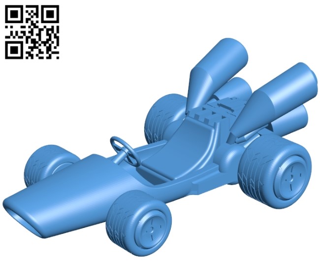 B dasher car B004790 file stl free download 3D Model for CNC and 3d printe