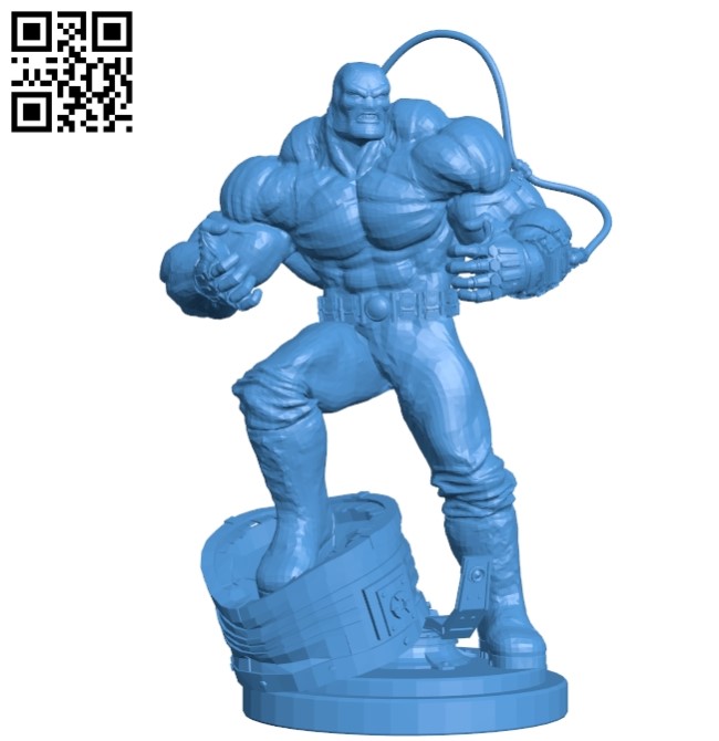 Bane man B004611 file stl free download 3D Model for CNC and 3d printer