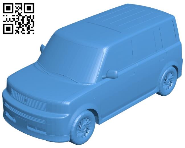 Car Scion xB Toyota B004548 file stl free download 3D Model for CNC and 3d printer