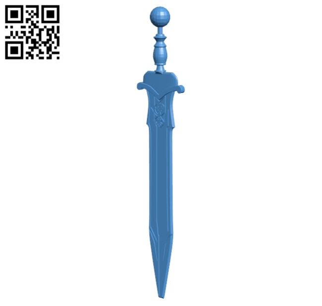 Centurion sword B004825 file stl free download 3D Model for CNC and 3d printer