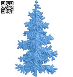 Christmas tree A003369 wood carving file stl for Artcam and Aspire free art 3d model download for CNC
