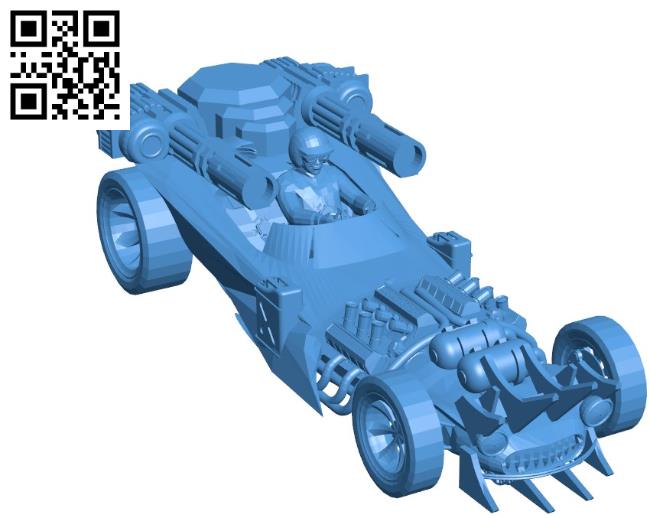 Combat car B004570 file stl free download 3D Model for CNC and 3d printer