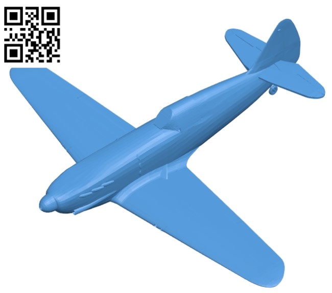D520 aircraft B004639 file stl free download 3D Model for CNC and 3d printer