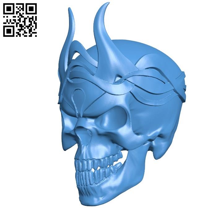 Devil's head B004541 file stl free download 3D Model for CNC and 3d printer