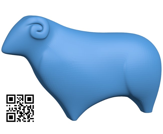 Goat B004762 file stl free download 3D Model for CNC and 3d printer
