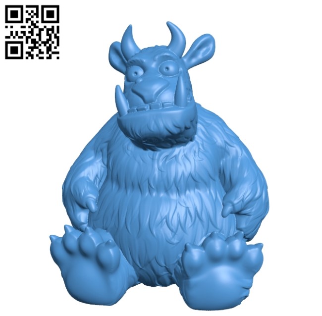 Gruffalo B004679 file stl free download 3D Model for CNC and 3d printer
