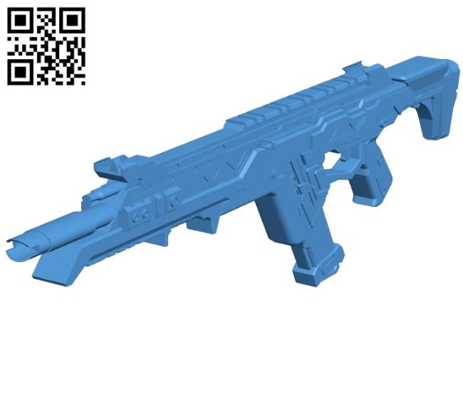 Gun R301 B004571 file stl free download 3D Model for CNC and 3d printer