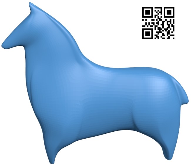 Horse B004766 file stl free download 3D Model for CNC and 3d printer