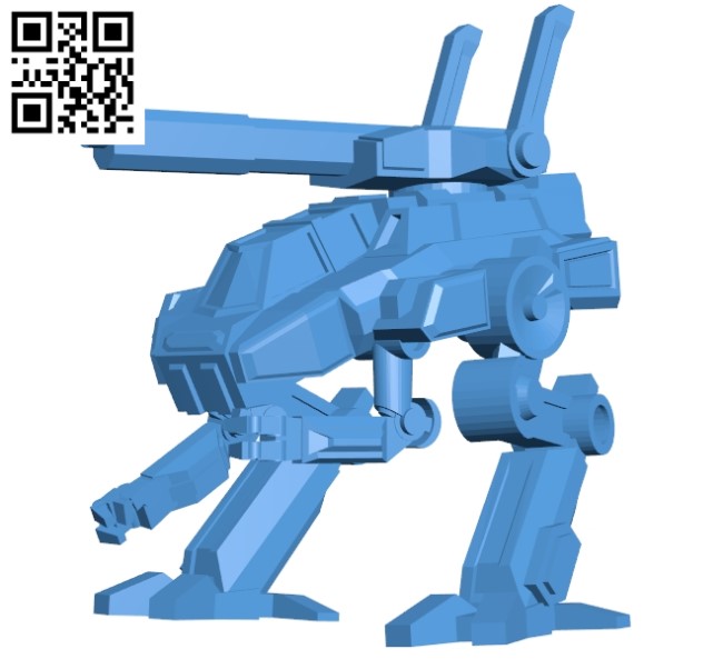Hussar robot B004662 file stl free download 3D Model for CNC and 3d printer