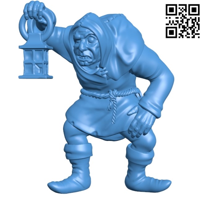 Igor man B004671 file stl free download 3D Model for CNC and 3d printer