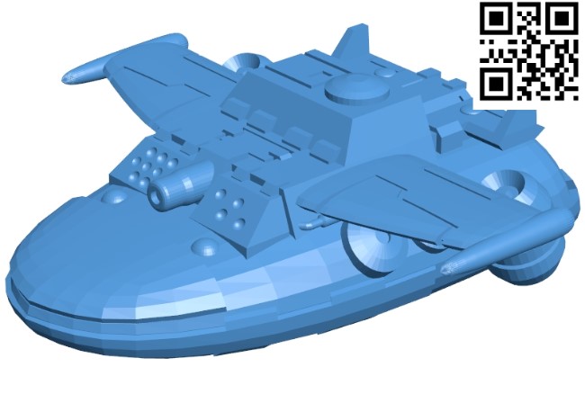 Kanga airplane B004682 file stl free download 3D Model for CNC and 3d printer