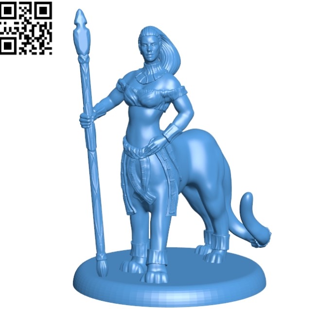 Lamia woman B004660 file stl free download 3D Model for CNC and 3d printer