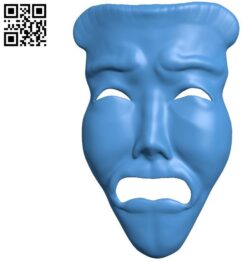 Mask SCP-035 B004547 file stl free download 3D Model for CNC and 3d printer