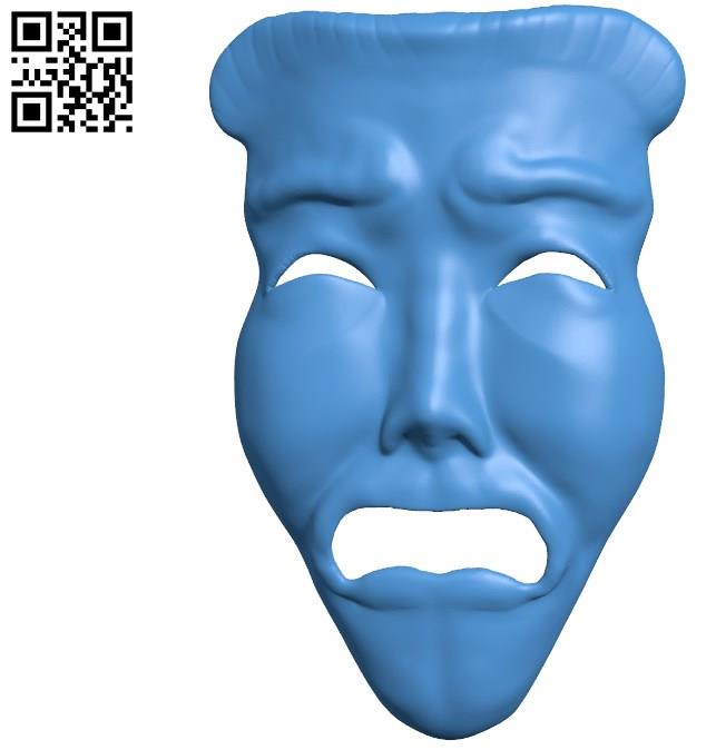 Mask SCP-035 B004547 file stl free download 3D Model for CNC and 3d printer  – Free download 3d model Files