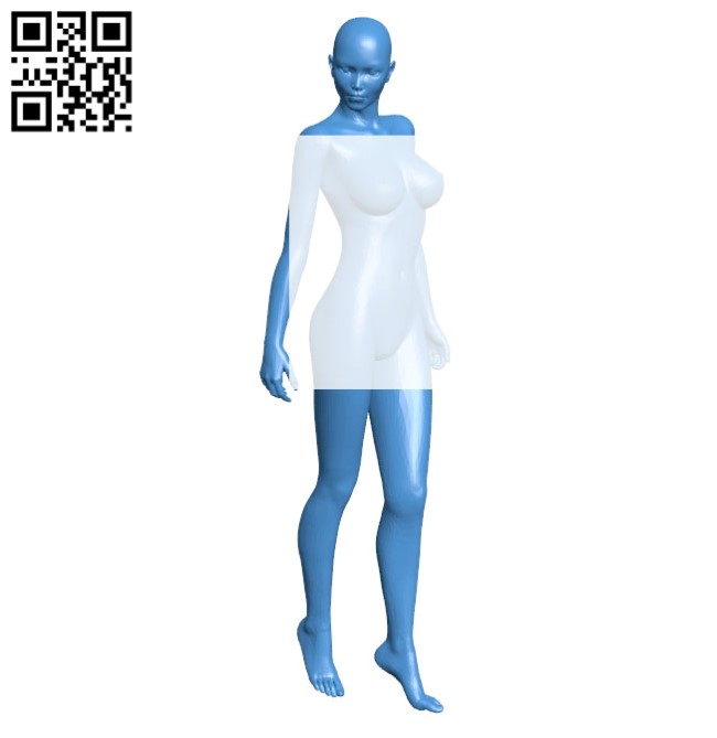Miss Amber B004586 file stl free download 3D Model for CNC and 3d printer