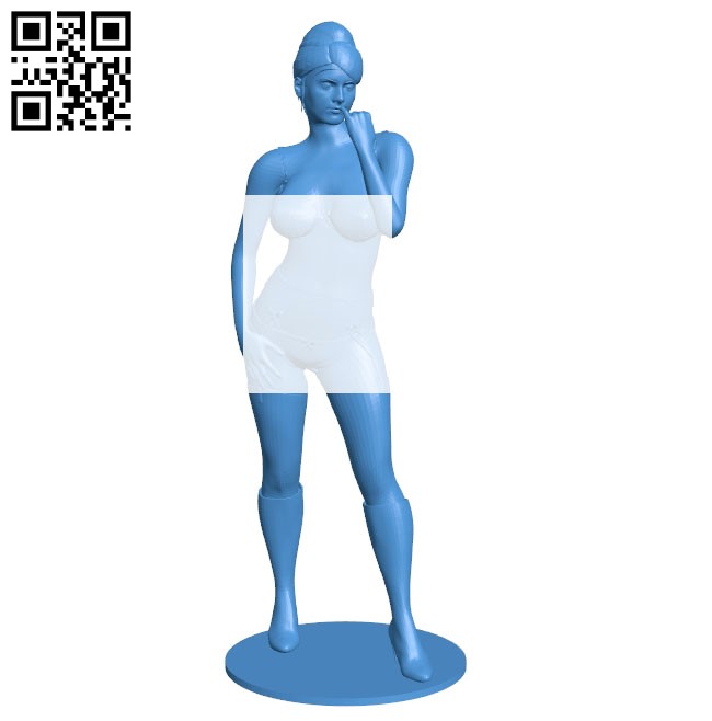 Miss Lana B004680 file stl free download 3D Model for CNC and 3d printer