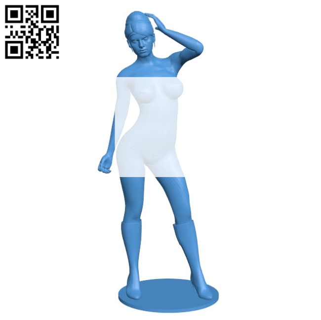 Miss Lana B004743 file stl free download 3D Model for CNC and 3d printer