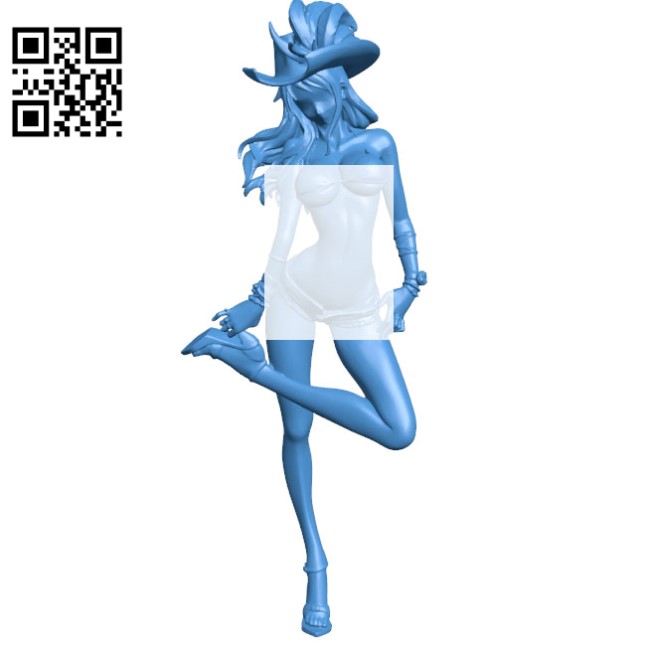 Miss Nami B004752 file stl free download 3D Model for CNC and 3d printer