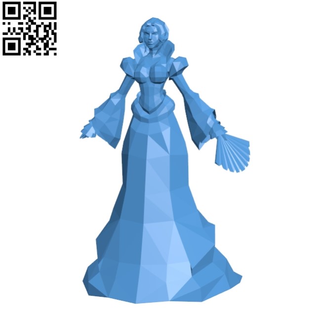 Miss Noble B004726 file stl free download 3D Model for CNC and 3d printer