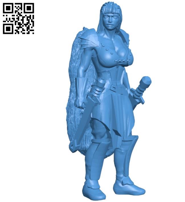 Miss Runa Vokdottir B004556 file stl free download 3D Model for CNC and 3d printer