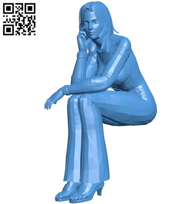 Miss Talk B004505 file stl free download 3D Model for CNC and 3d printer