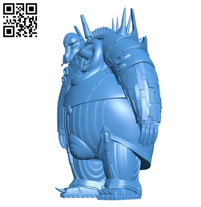 Mondoshawan robot B004732 file stl free download 3D Model for CNC and 3d printer